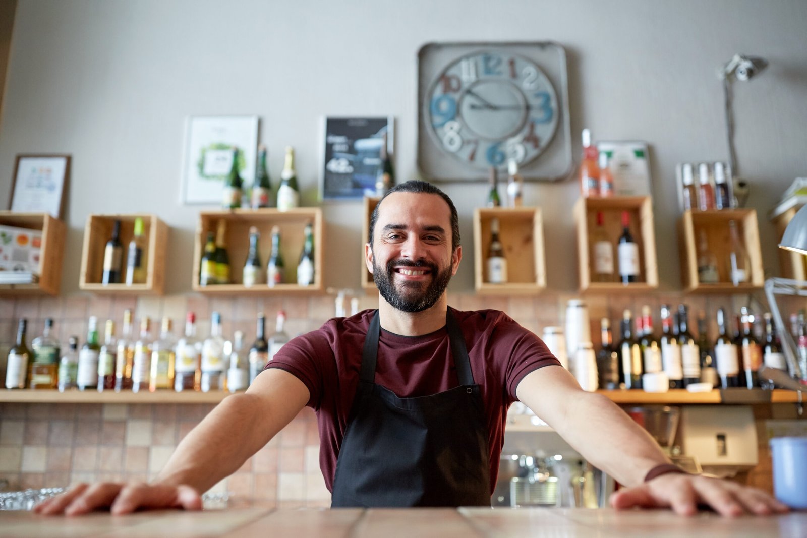 Restaurant interior illustrating business financing for restaurant owners in Ontario